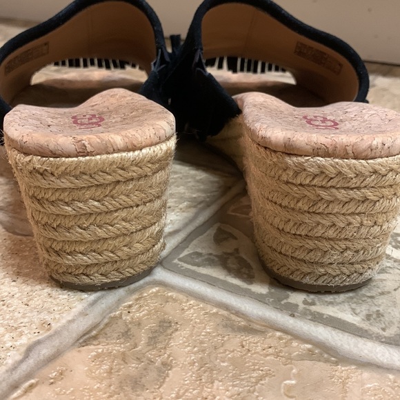 Ugg Kendra Fringe Cork Wedge sandal - Picture 5 of 10
